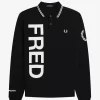 Camisa de manga larga con gráficos llamativos para hombre