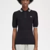 Camisa de mujer de punto abierto Camisa de mujer de punto abierto