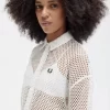 Camisa de mujer de punto abierto Camisa de mujer de punto abierto