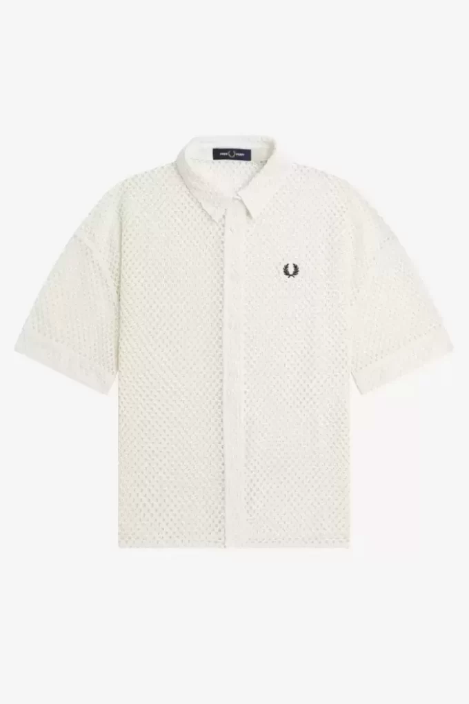 Camisa de mujer de punto abierto Camisa de mujer de punto abierto