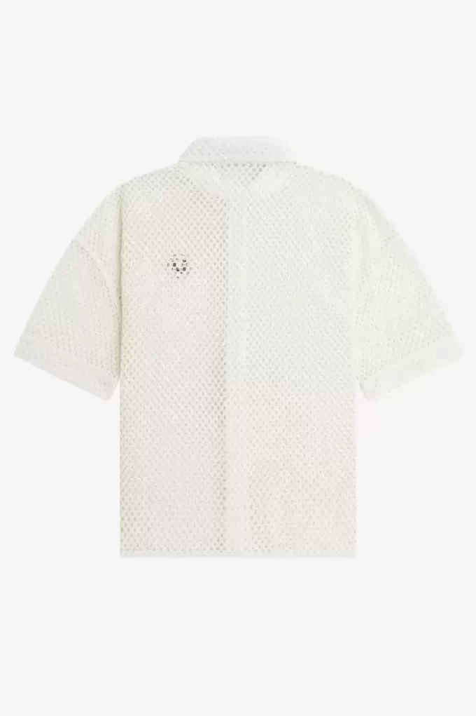 Camisa de mujer de punto abierto Camisa de mujer de punto abierto