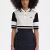 Camisa de mujer de punto jacquard Camisa de mujer de punto jacquard