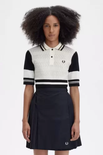 Camisa de mujer de punto jacquard