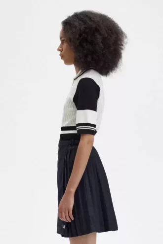Camisa de mujer de punto jacquard