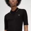 Camisa de punto acanalado para mujer Camisa de punto acanalado para mujer