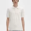 Camisa de punto con panel tonal para hombre