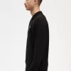 Camisa de punto de manga larga para hombre