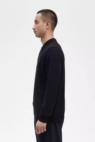 Camisa de punto de manga larga para hombre Camisa de punto de manga larga para hombre