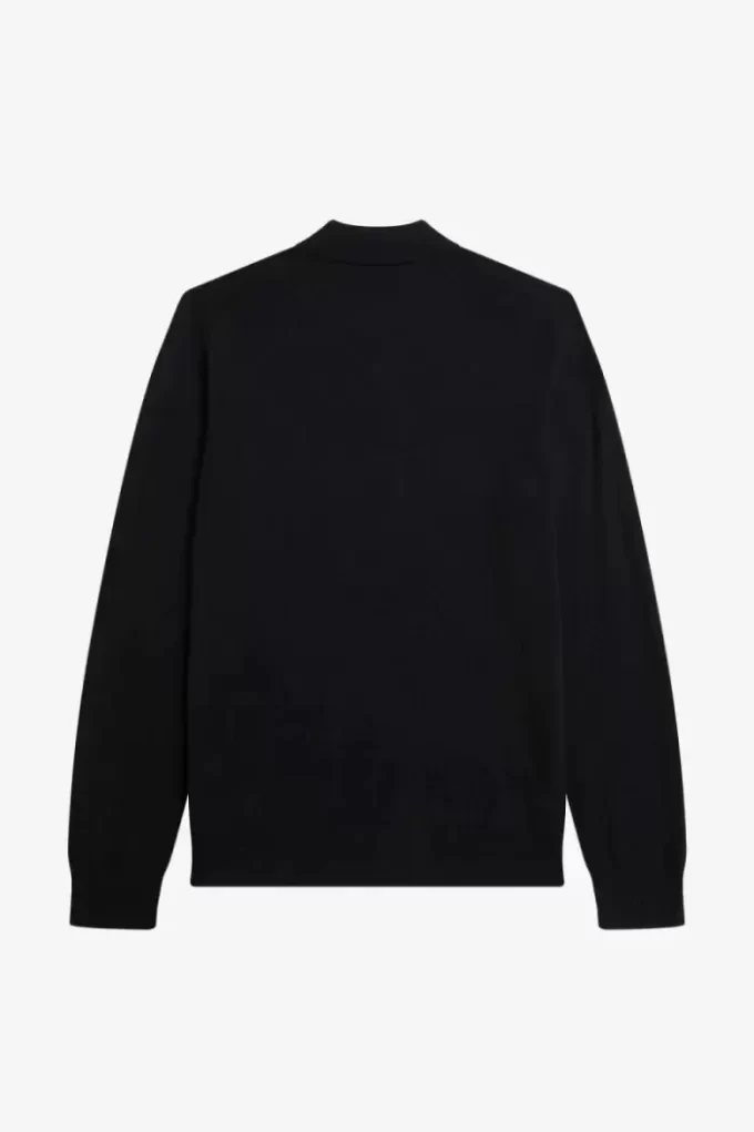 Camisa de punto de manga larga para hombre
