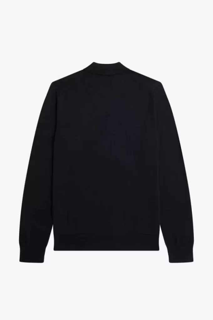 Camisa de punto de manga larga para hombre