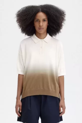 Camisa de punto ombré para mujer
