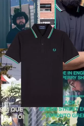 Camisa Fred Perry M12 para hombre