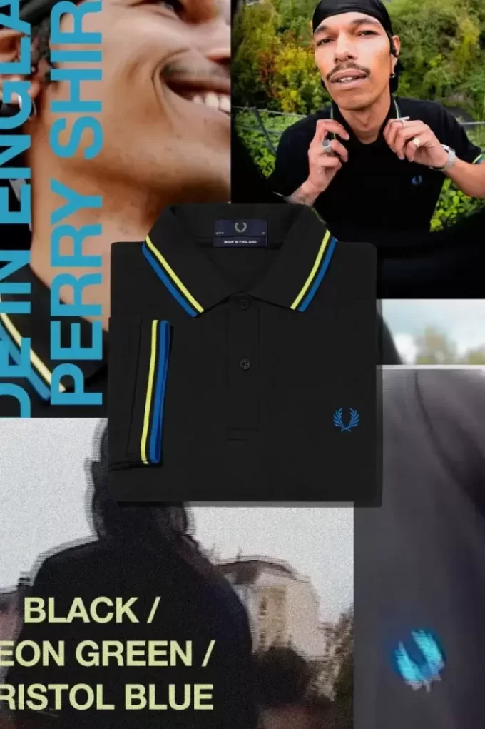 Camisa Fred Perry M12 para hombre