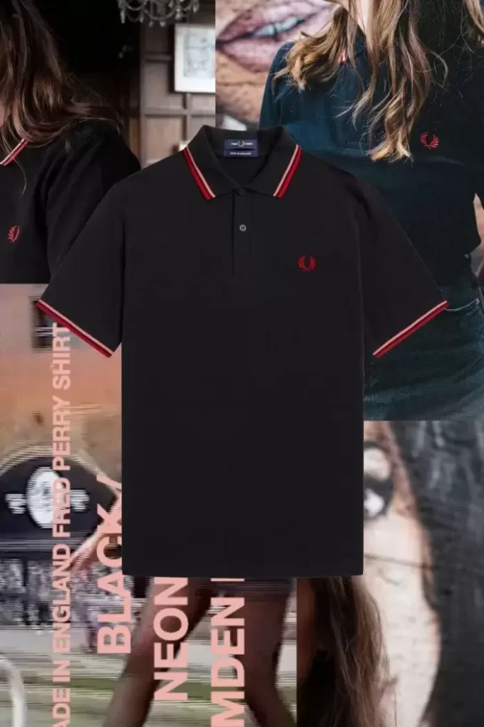 Camisa Fred Perry M12 para hombre