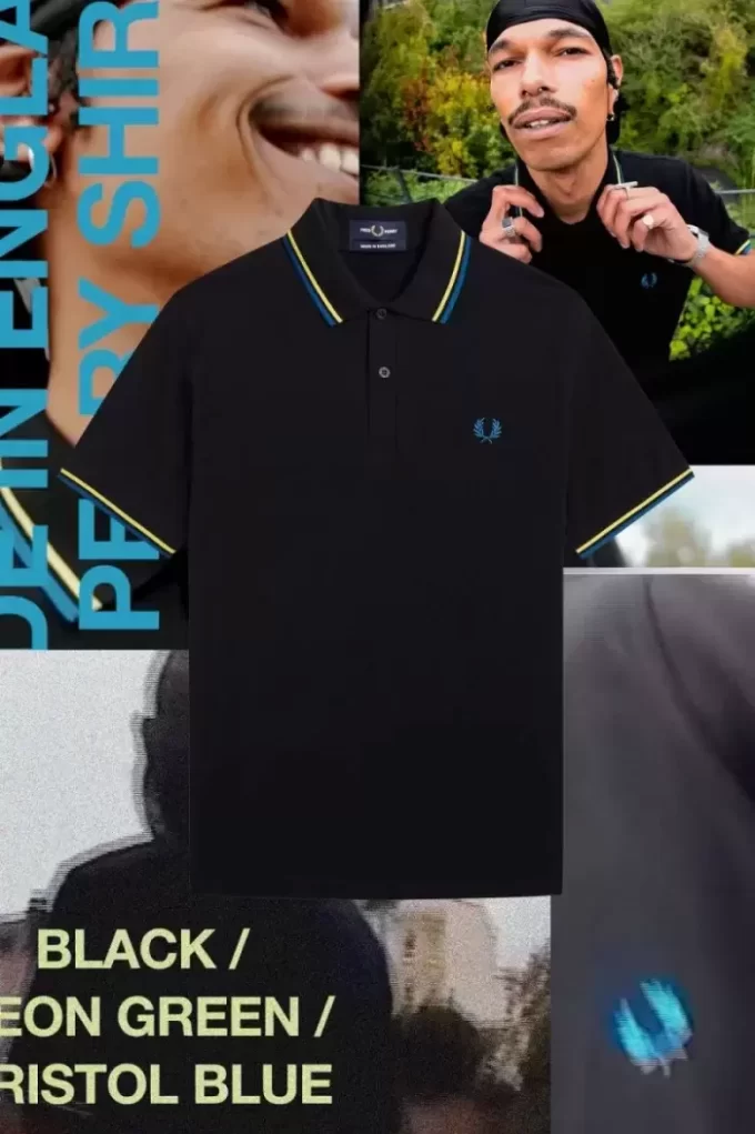 Camisa Fred Perry M12 para hombre