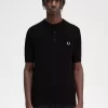 Camisa Henley con punto gofre para hombre