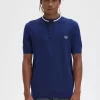 Camisa Henley de punto trenzado para hombre