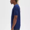 Camisa Henley de punto trenzado para hombre