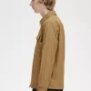 Camisa ligera con cremallera para hombre