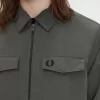 Camisa ligera con cremallera para hombre