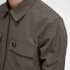 Camisa ligera con cremallera para hombre