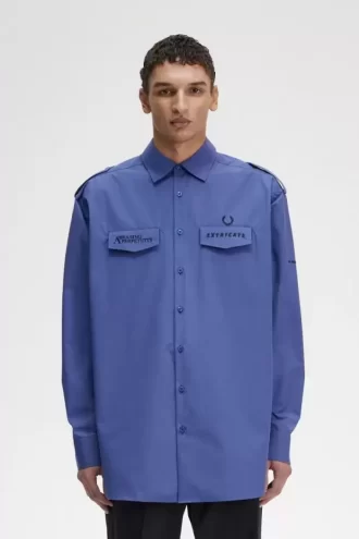Camisa utilitaria extragrande para hombre