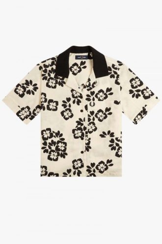 Camisas con estampado floral