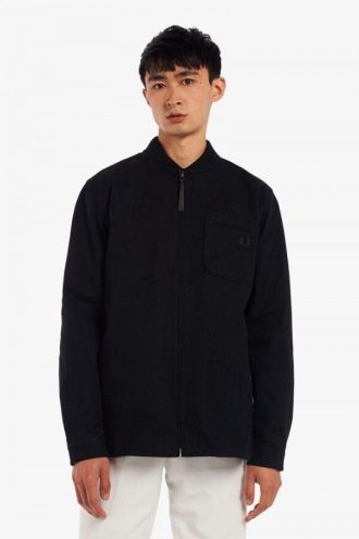 Camisas de franela con cremallera