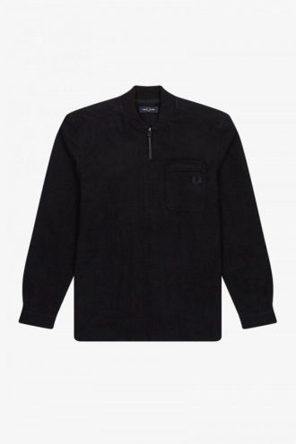Camisas de franela con cremallera