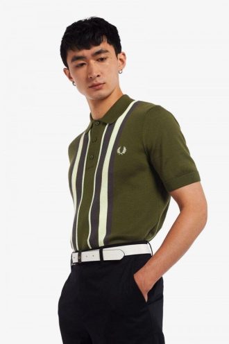 Camisas de punto a rayas
