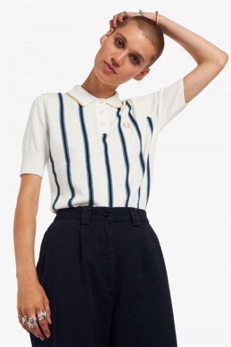 Camisas de punto a rayas