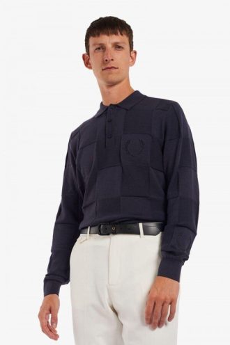 Camisas de punto con cuadros tonales