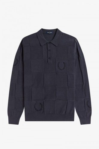 Camisas de punto con cuadros tonales