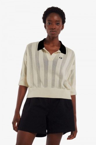 Camisas de punto con rayas texturizadas
