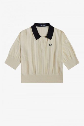 Camisas de punto con rayas texturizadas