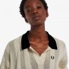 Camisas de punto con rayas texturizadas Camisas de punto con rayas texturizadas