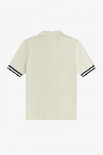 Camisas de punto con textura de punta