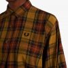 Camisas de tartán de Fred Perry Camisas de tartán de Fred Perry