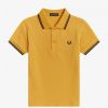 Camisas Fred Perry con ribete doble Camisas Fred Perry con ribete doble