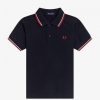 Camisas Fred Perry con ribete doble Camisas Fred Perry con ribete doble