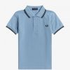 Camisas Fred Perry con ribete doble Camisas Fred Perry con ribete doble