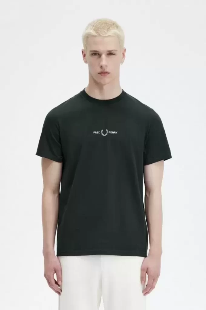 Camiseta bordada para hombre Camiseta bordada para hombre