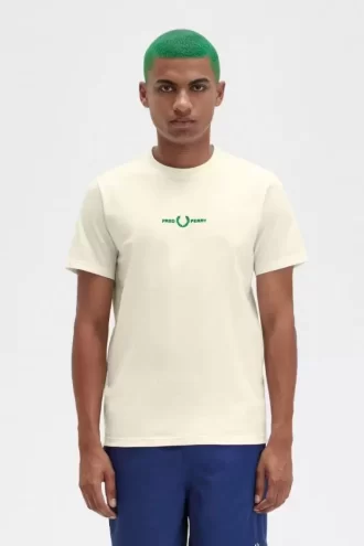 Camiseta bordada para hombre