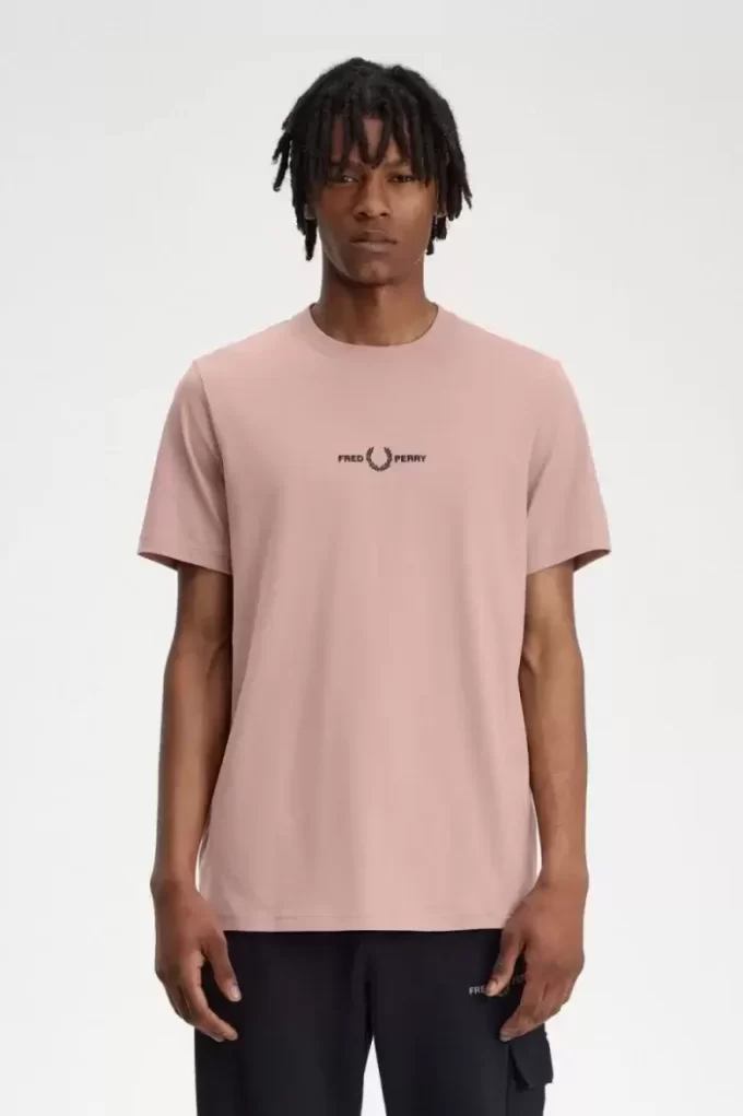 Camiseta bordada para hombre Camiseta bordada para hombre
