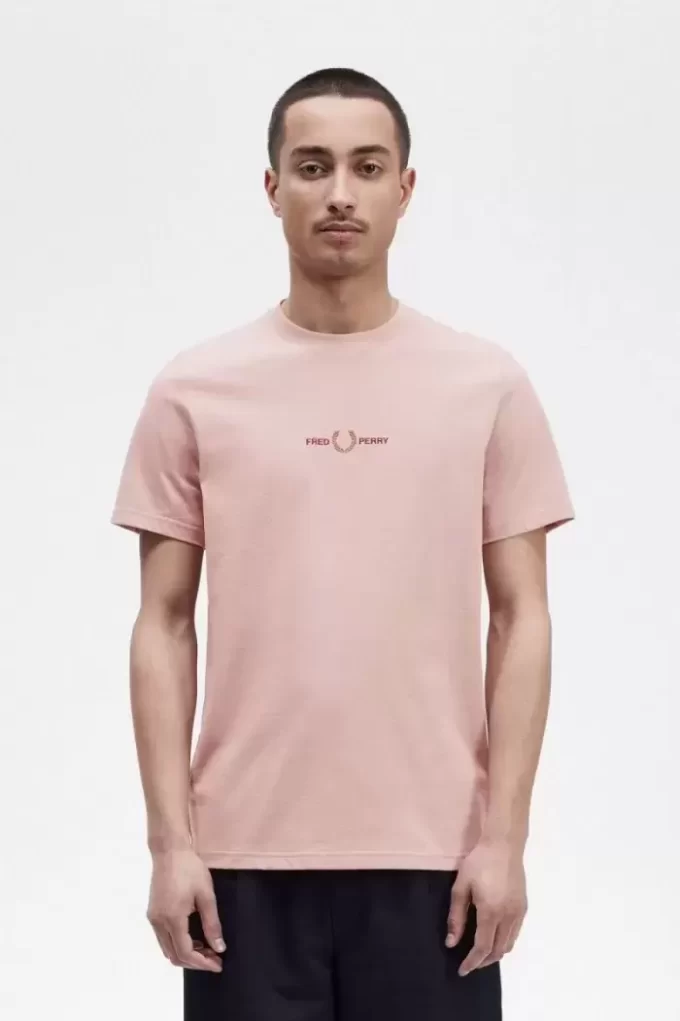Camiseta bordada para hombre Camiseta bordada para hombre