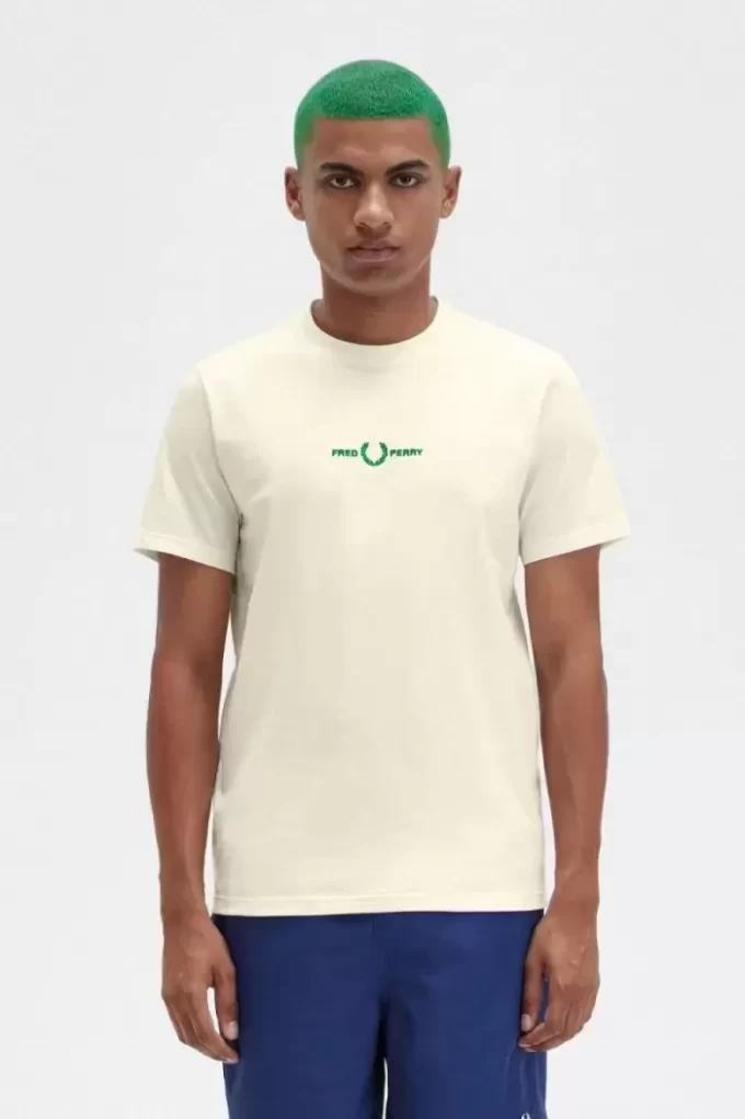 Camiseta bordada para hombre Camiseta bordada para hombre