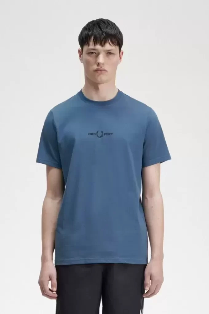 Camiseta bordada para hombre Camiseta bordada para hombre