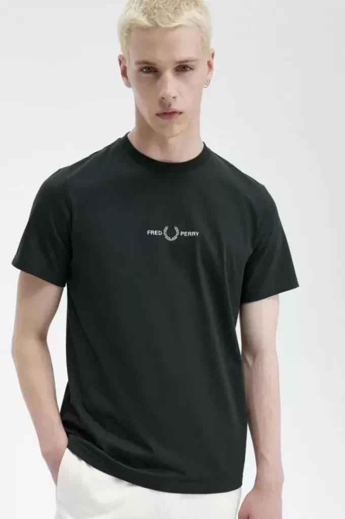 Camiseta bordada para hombre Camiseta bordada para hombre