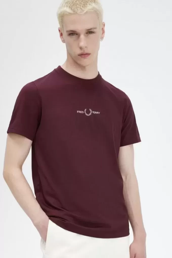Camiseta bordada para hombre Camiseta bordada para hombre