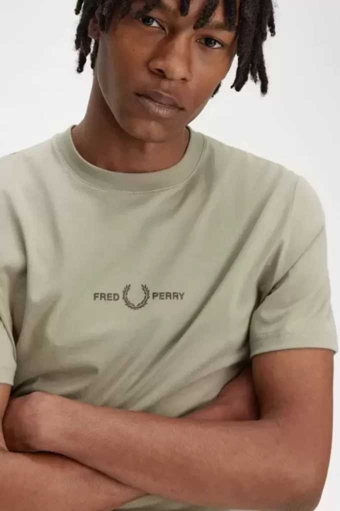 Camiseta bordada para hombre Camiseta bordada para hombre